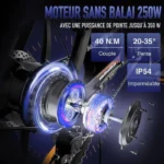Transmission Shimano 7 vitesses du SMARTAI FAFREES F20