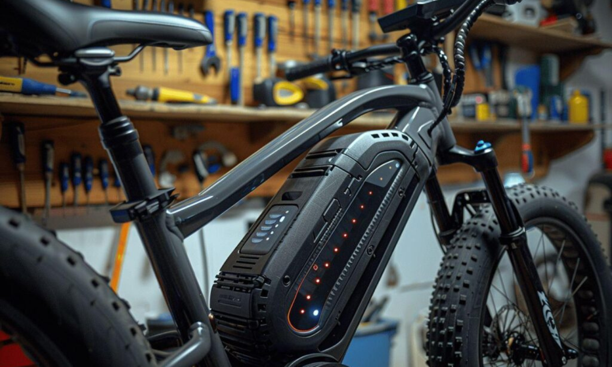 Recharger une batterie de vélo électrique